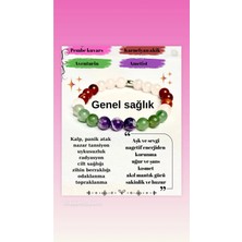 Doğaltaş Bileklik. Sertifikalı. Genel Sağlık