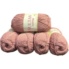 Hobicium Koton 5'li Pamuk Örgü Ipi Ipliği Amigurumi, Battaniye, Çanta, Supla, Yelek, Tığ Bebek