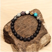 Aurastone Balık Burcu Doğal Taş Burç Bileklik