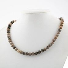 8 mm Necef Taşı Erkek Kadın Doğal Taş Bileklik A Kalite
