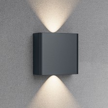 Braytron 3 Renk Modlu iç-dış Mekan LED Duvar Armatürü 3cct BG38-03182 Haiti Aplik