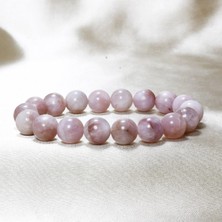 Kunzit Taşı Bileklik | 10 mm