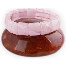 Pembe Kuvars Bileklik Model 2