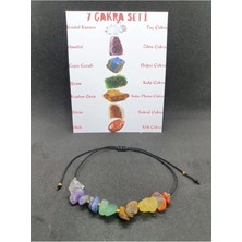 Doğal 7 Çakra Taşı Bileklik Orijinal Doğal Taş