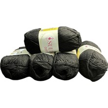 Hobicium Koton 5'li Pamuk Örgü Ipi Ipliği Amigurumi, Battaniye, Çanta, Supla, Yelek, Tığ Bebek