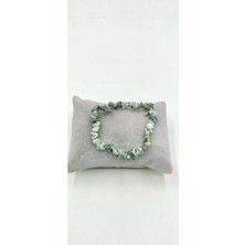 Larimar Kırık Taş Doğal Taş Kadın Bileklik