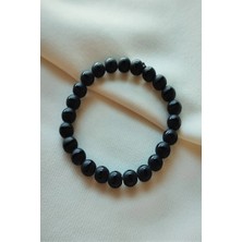 Sertifikalı 8 mm Çizgili Oniks Erkek Doğaltaş Bileklik