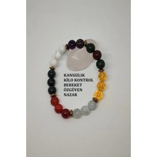 Sertifikalı Kan Taşı, Sitrin, Ametist,akik, Ay Taşı, Apatit, Havlit, Hematit Doğaltaş Bileklik