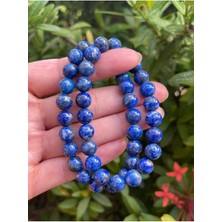 Doğal Lapis Lazuli Taşı Bileklik 8mm