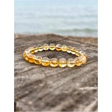 8 mm Florit Taşı Erkek Kadın Doğal Taş Bileklik A Kalite