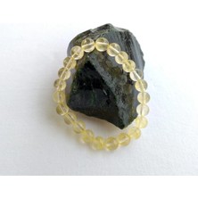 Sitrin Bileklik - 8 mm Aa Kalite Sitrin Doğal Taş Bileklik