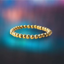 Sertifikalı Gold Hematit Doğal Taş Bileklik 8 mm