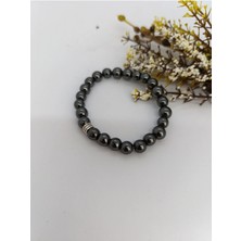 Doğaltaş Bileklik /hematit Taşı BİLEKLİK-1083