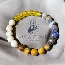 Aurastone Doğal Taş Başarı Bilekliği