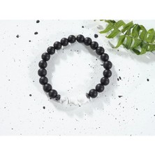 Aşk,sevgi ve Tutku Bilekliği Kadın,erkek Hediye Bileklik Havlit,oniks Doğaltaş Bileklik