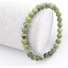 Yeşim Doğal Taş Bileklik 8 mm