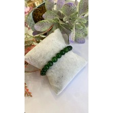 Doğal Yeşim Taşı Bileklik 8mm – Sakinlik ve Şıklığın Doğal Hali