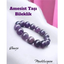 Amesíst Taşı Bileklik 8 mm