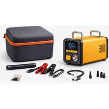 Smayling 12V 1600A Akü Takviye Cihazı 150 Psı Dijital Kompresörlü Taşınabilir Güç Istasyonu