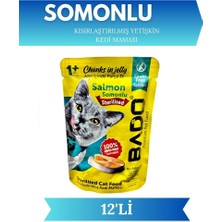Bado Kısırlaştırılmış Yetişkin Yaş Kedi Maması 85GR x 12'li
