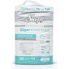 Sleepy Sensitive Süper Emici Külot Yetişkin Hasta Bezi Antibakteriyel Unisex Emici Külot S M L Xl Beden Seçenekli