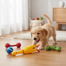 İsmiyle Al Runaway Ses Çıkaran Tavuk Kedi Köpek Oyuncağı 30 cm