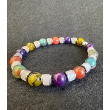 Çakra Doğaltaş Bileklik Modeli