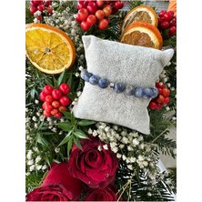 Öğrenci Bilekliği ,amozonit ve Sodalit Çakra Bileklik ,doğaltaş Bileklik