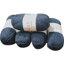 Hobicium Koton 5'li Pamuk Örgü Ipi Ipliği Amigurumi, Battaniye, Çanta, Supla, Yelek, Tığ Bebek