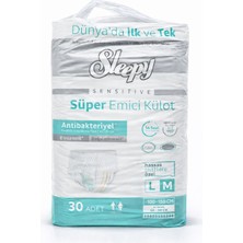 Sleepy Sensitive Süper Emici Külot Yetişkin Hasta Bezi Antibakteriyel Unisex Emici Külot S M L Xl Beden Seçenekli