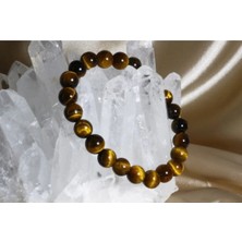 Kaplan Gözü Doğal Taş Bileklik