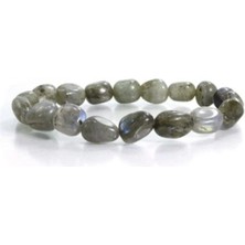 Yeşil Işlenmemiş Doğal Taş Bileklik