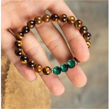 Kaplangözü - Malahit Doğal Taş Bileklik