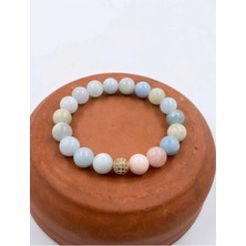 Morganit Bileklik 8 mm