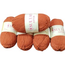 Hobicium Koton 5'li Pamuk Örgü Ipi Ipliği Amigurumi, Battaniye, Çanta, Supla, Yelek, Tığ Bebek