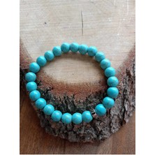 Turkuaz Doğal Taş Bileklik