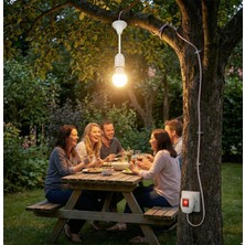 İNWATT Tak-Çalıştır 45 Metre Pratik Anahtarlı Fişli Duy Seti | Uzatma Kablolu Seyyar Aydınlatma