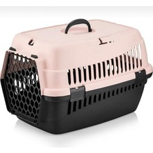 abnturk Taşıma Sepeti Açık Pembe Evcil Hayavan Kedi Köpek
