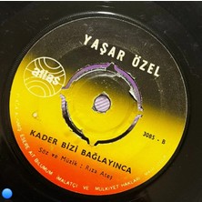 Plakantik Yaşar Özel - Ahımı Hicranımı / Kader Bizi Bağlayınca - Atlas Plak 45'lik