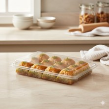 Ta-Fu Global 100 Adet Baklava Plastik Saklama Kabı