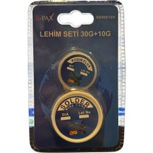 Yapex Lehim Seti Lehim Teli ve Pastası Seti 30GR10GR 10 gr 2 Li Set