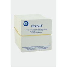 Zero Land Storozde Nazar Bileklik Kartı-Beyaz