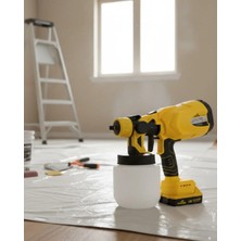 DS LLC Ieg ™ Akülü Boya Püskürtme Tabancası Ayarlanabilir Sprey ve Fan Ayarı DSLLCRS-IEGK34