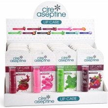 Lip Balm 24 Lü Karma Koli - Cire Aseptine - 4 Çeşit