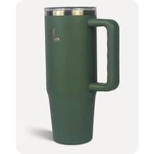 LTG Nova Penguin Termos Pipetli Termos Bardak 900 ml Paslanmaz Çelik Yeşi̇l