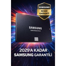 Samsung 1TB SSD 2.5 SATA Uyumlu Sistemler için 560-530MB/s Okuma Yazma Hızı