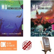 Omega Kayıp Kıta Mu’nun Kozmik Güçleri 1-2 / 2 Kitap Set - James Churchward (Telefon Tutucu Hediye)