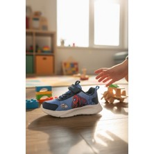 Enoch Örümcek Adam Karakter Baskılı Çocuk Spor Ayakkabı Cırtlı