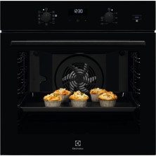 Electrolux EOD5H70Z 500 Serisi Surroundcook Steambake Buhar Ilaveli Aquaclean Temizlemeli 72 Lt Siyah Cam Ankastre Fırın