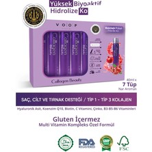 Voop Collagen Beauty Yüksek Biyoaktif Hidrolize Kolajen %100 Saf Ve Doğal - 7 Tüp